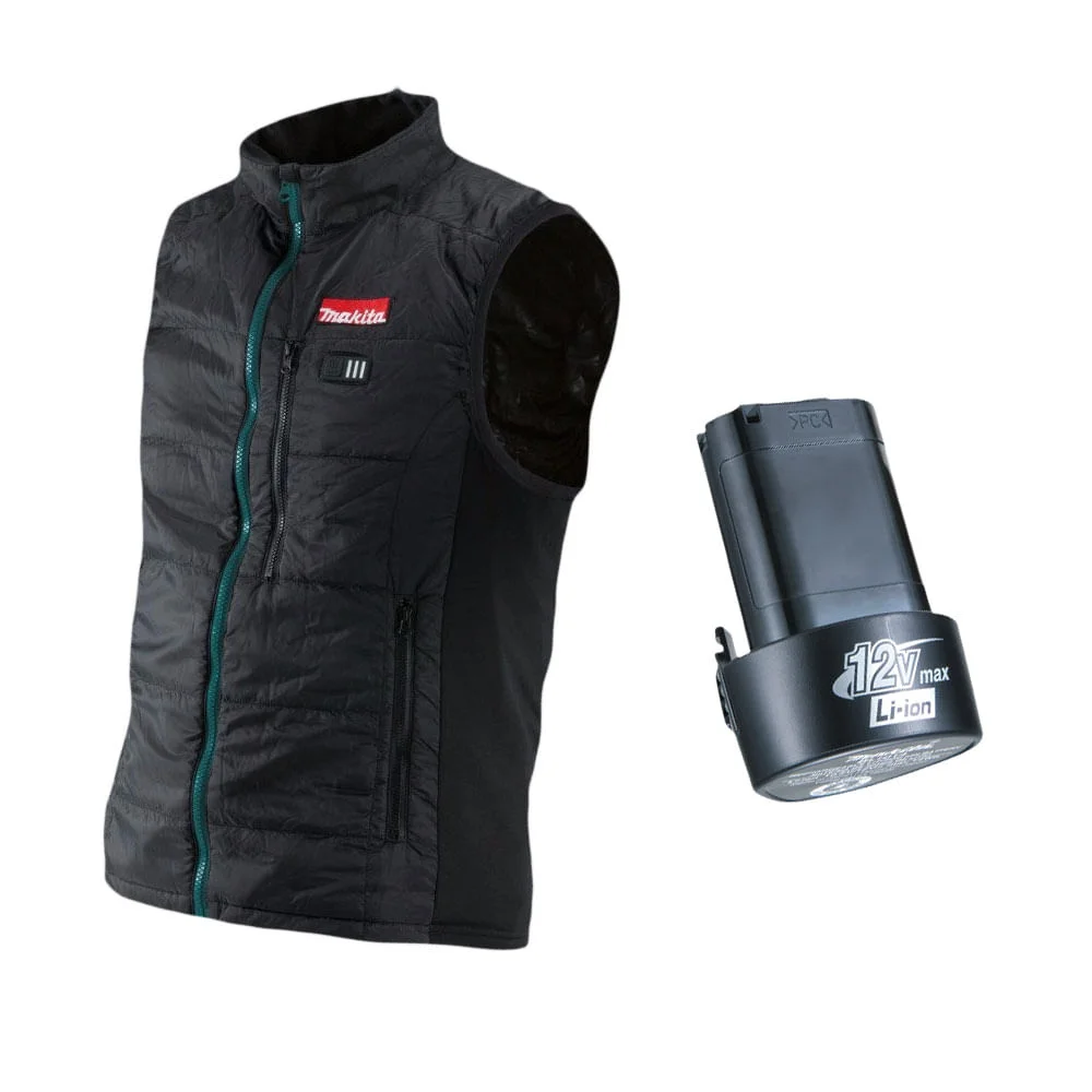 Kit Colete Térmico a Bateria CV100DZ Makita e Bateria 12V