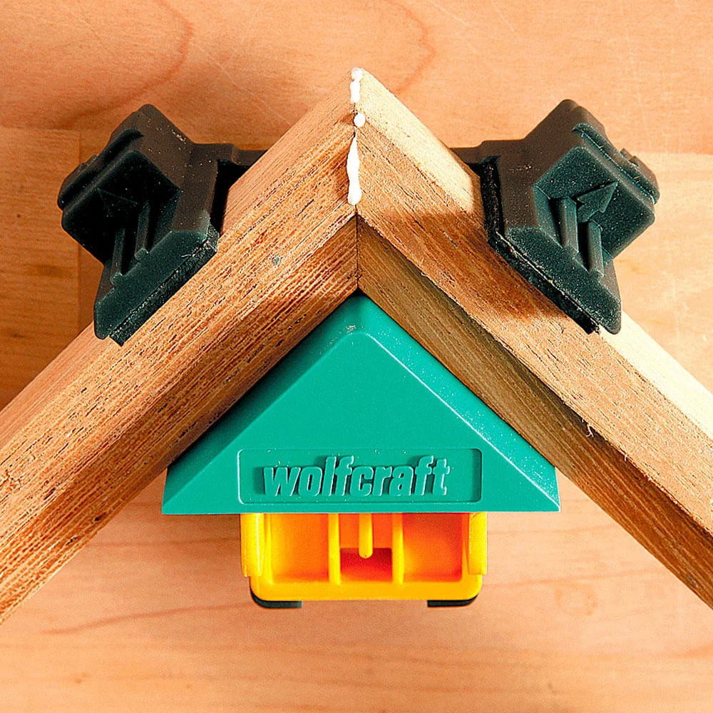 Kit com 4 Cartelas de Sargento Clip Angular 3051 Wolfcraft