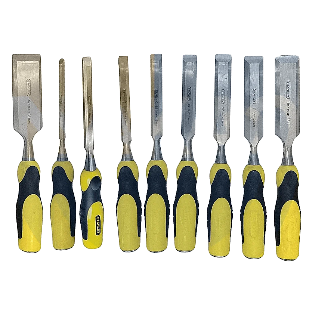 Kit Combo de Formões com 9 Peç Stanley