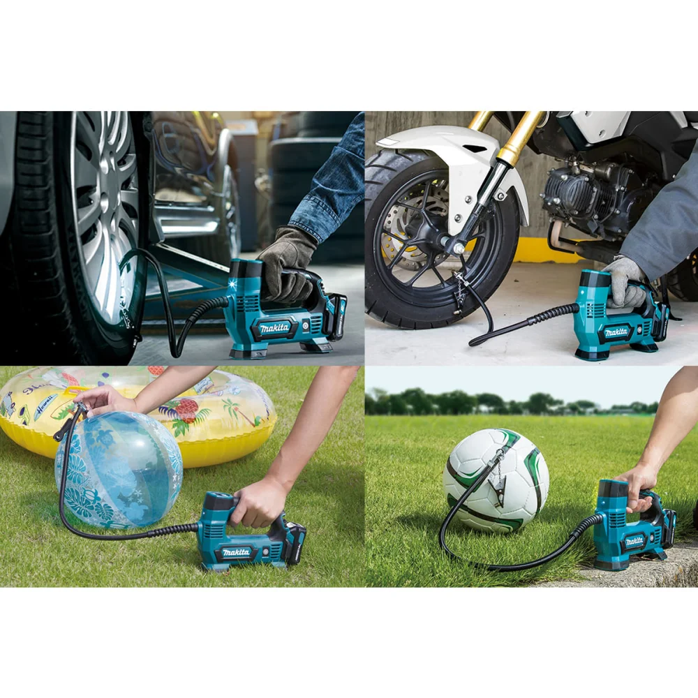 kit Compressor à Bateria MP100DZ Makita e Bateria e Carregador e Bolsa