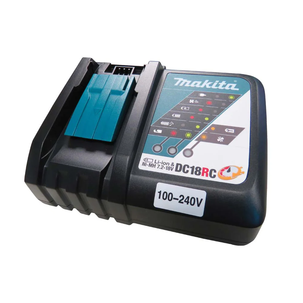 Kit Compressor de Ar 18V DMP180Z e Bateria BL1830 e Carregador DC18RC Makita