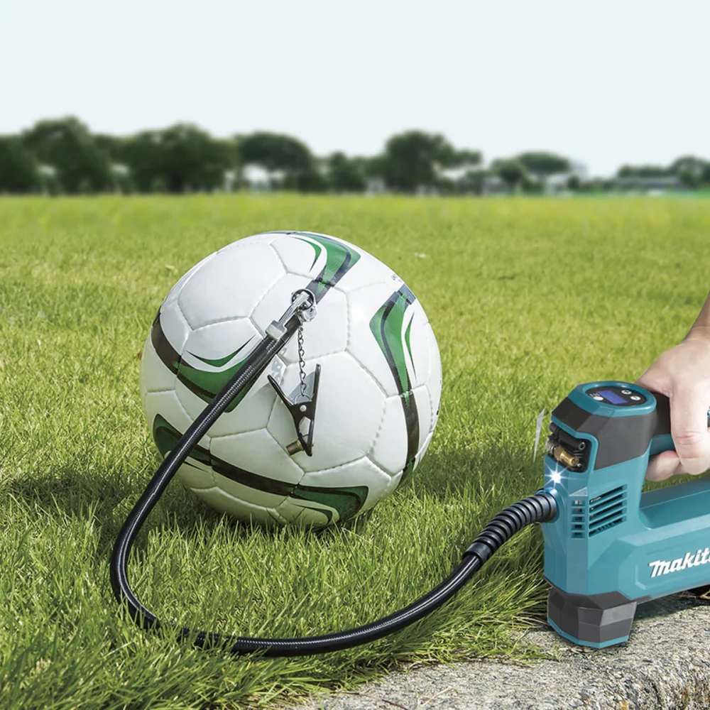 Kit Compressor de Ar Portátil DMP180Z Makita e 2 Baterias e Carregador e Maleta