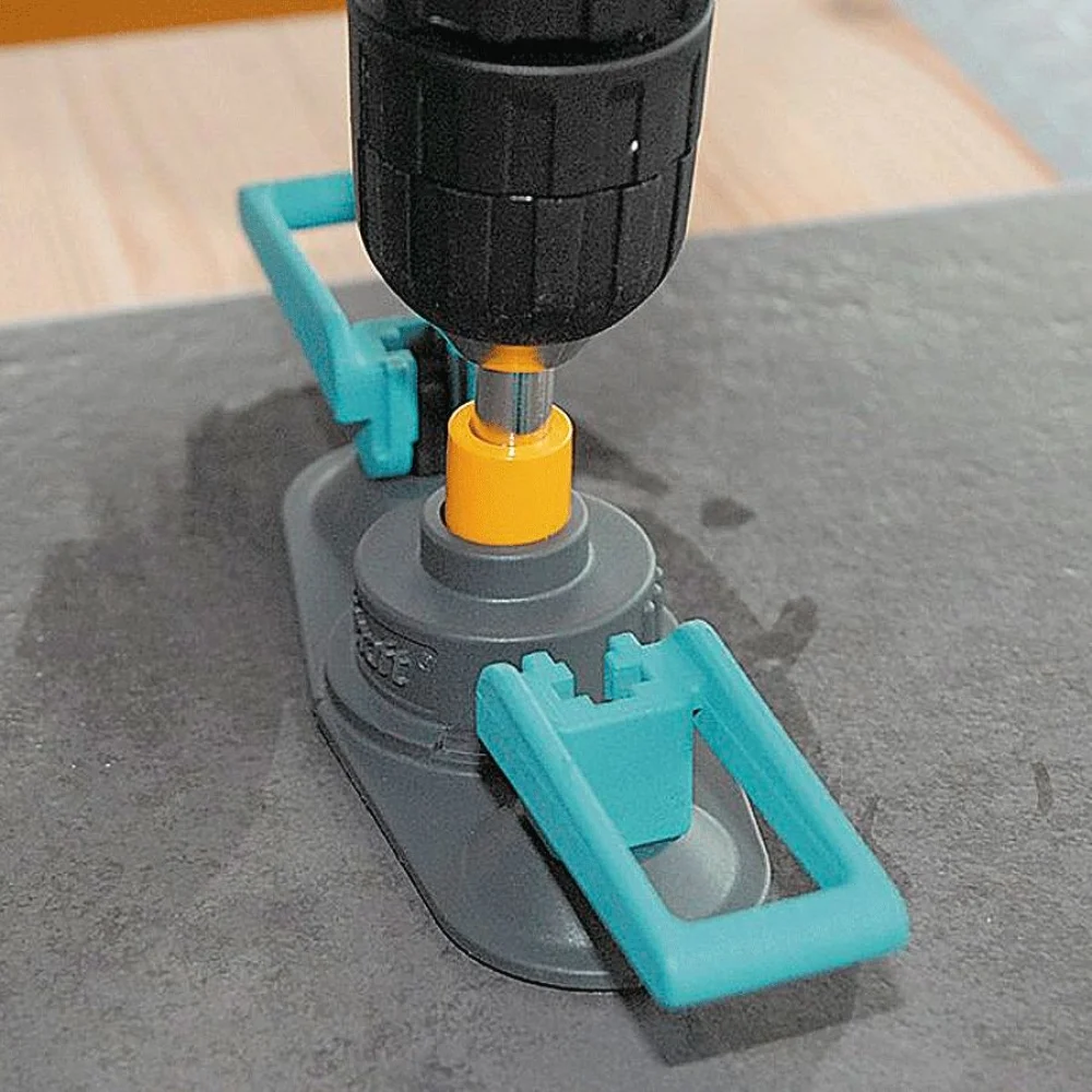 Kit de 4 Brocas Diamantadas e 1 Gabarito com Ventosas 877100 Wolfcraft