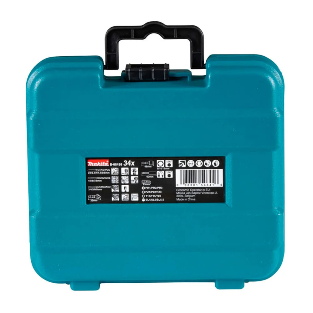 Kit de Acessórios 34 Peç B-68498 Makita
