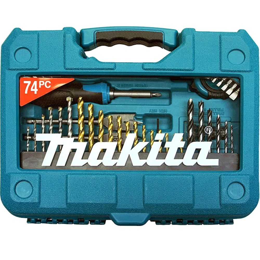 Kit de Acessórios com 74 Peç P-90336 Makita