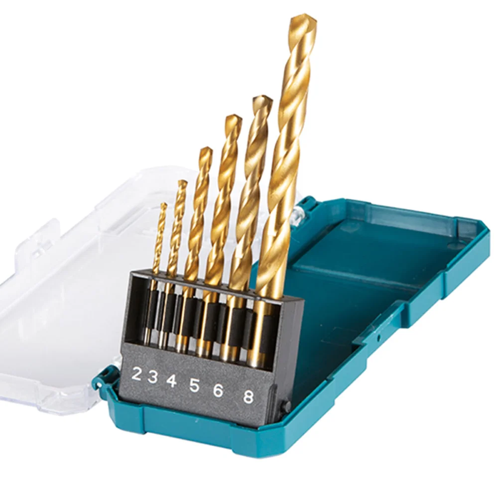 Kit de Broca HSS para Metal 6 Peç D-72833 Makita