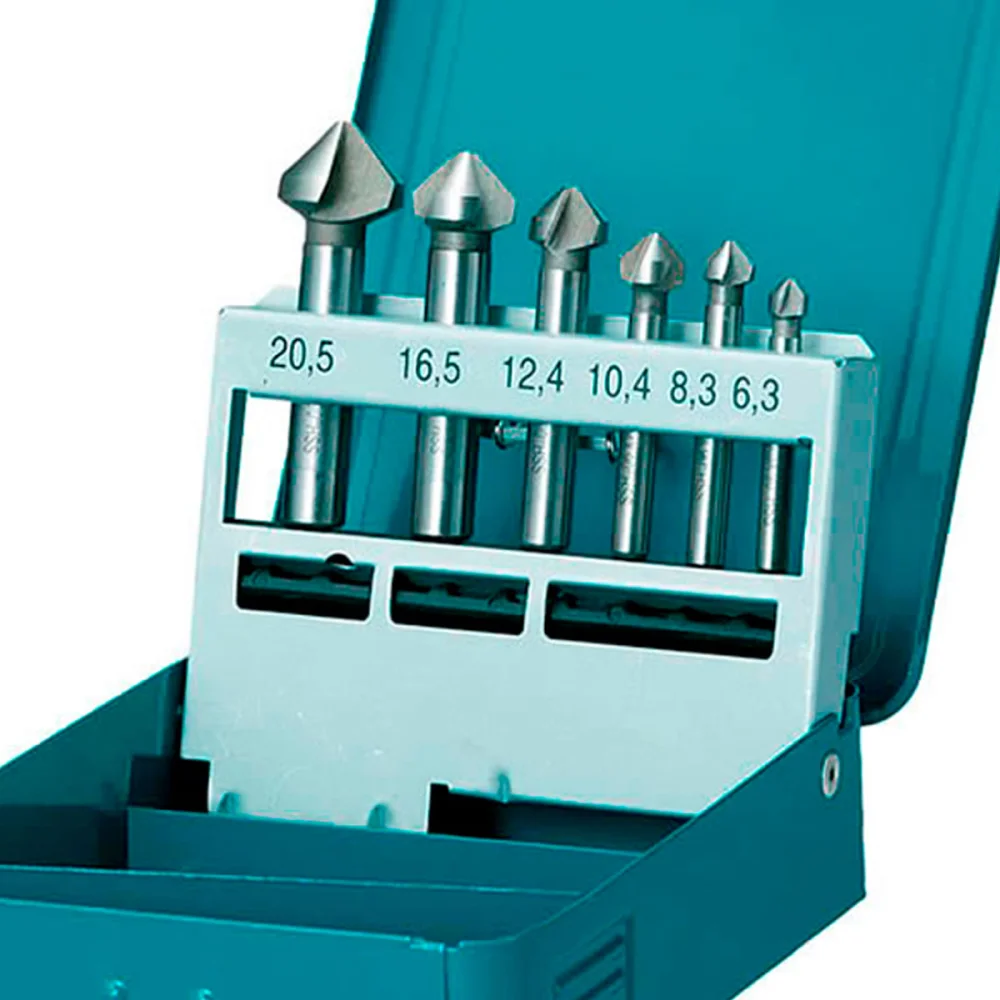 Kit de Escareadores 6 Peç D-42204 Makita