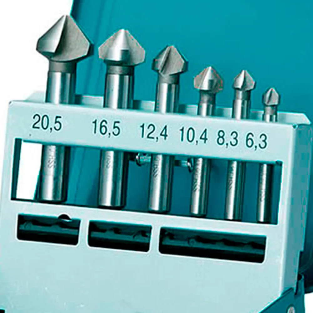 Kit de Escareadores 6 Peç D-42204 Makita