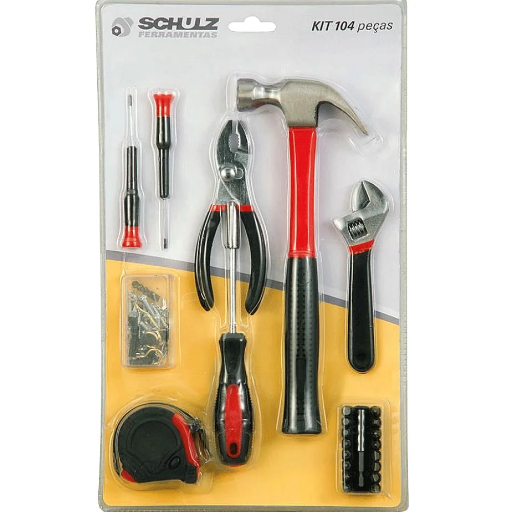 Kit de Ferramentas Hobby com 104 Peç 927.0024-0 Schulz