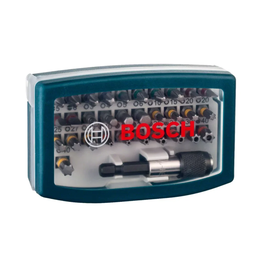 Kit de Pontas para Parafusar com 32 Peç Bosch