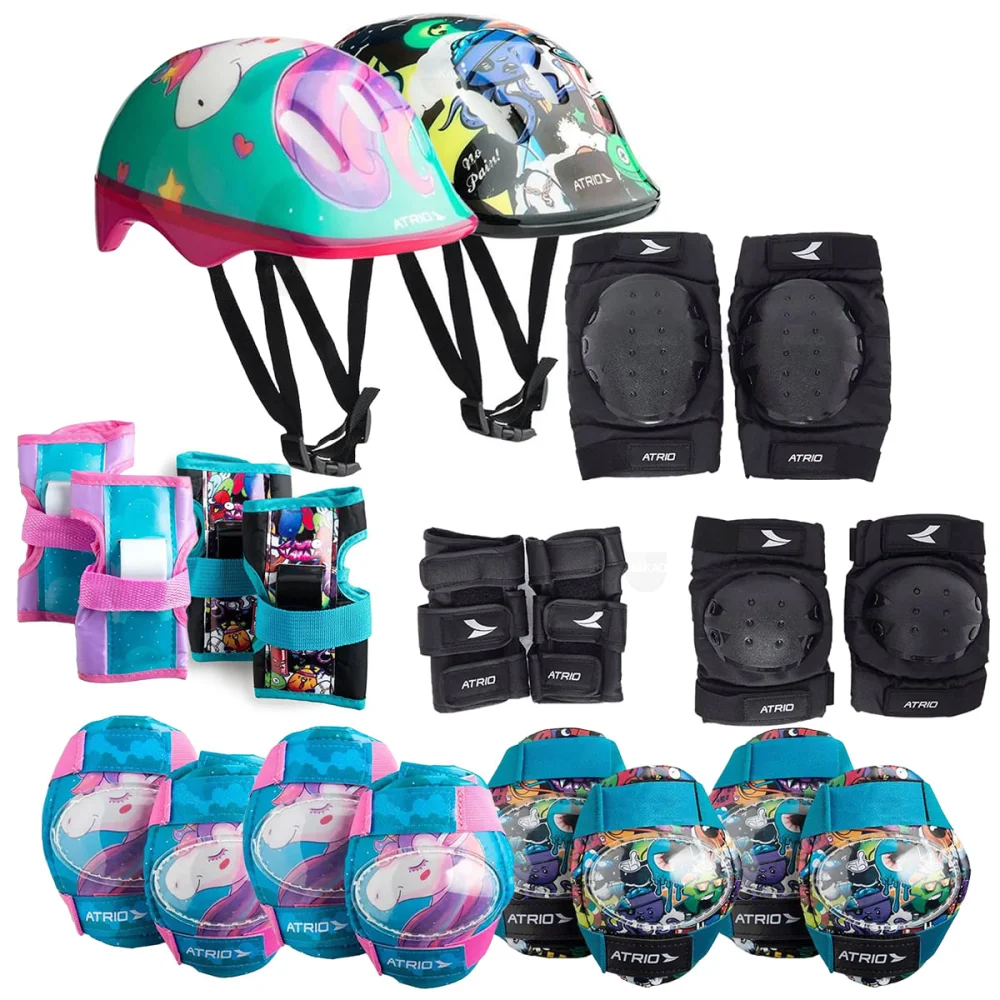 kit de Proteção Infantil Unicorn e Monster e para Maiores 14 anos Atrio