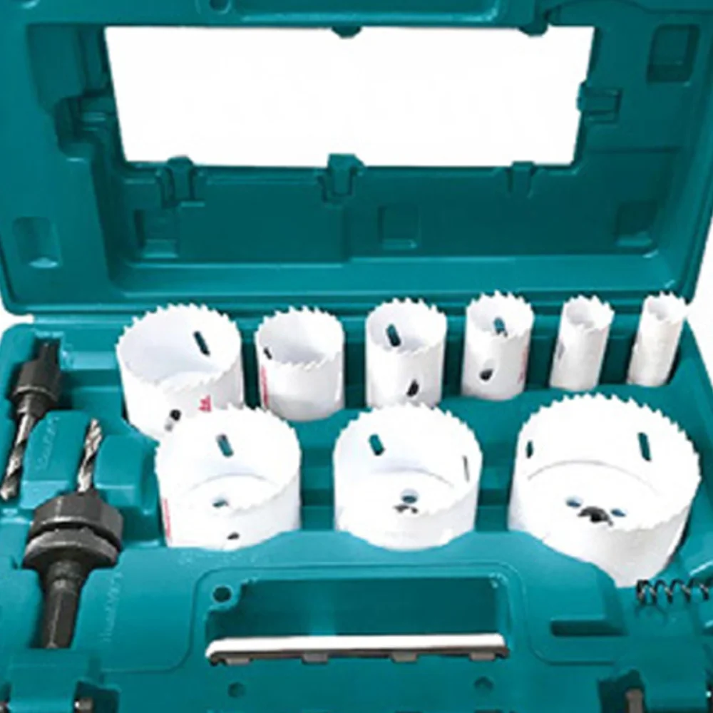 Kit de Serra Copo Bimetálicas para Metal D-63993 Makita 16 Peç
