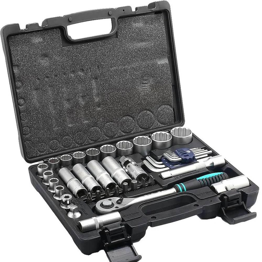 Kit de Soquetes Catraca 1/2 Pol 135799 Stels 41 Peç