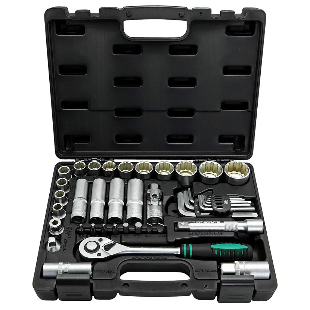 Kit de Soquetes Catraca 1/2 Pol 135799 Stels 41 Peç