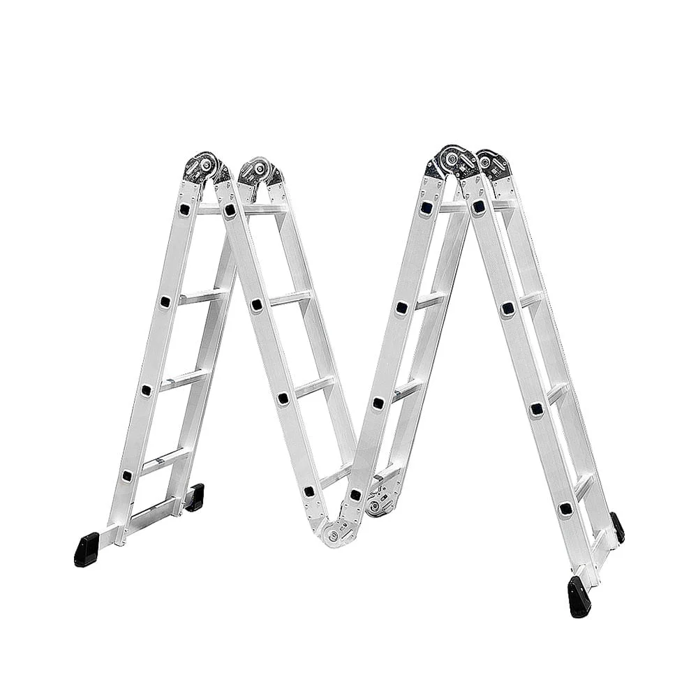 Kit Escada Multifuncional de Alumínio 4x3 e Plataforma para Escada 4x3 Infinity