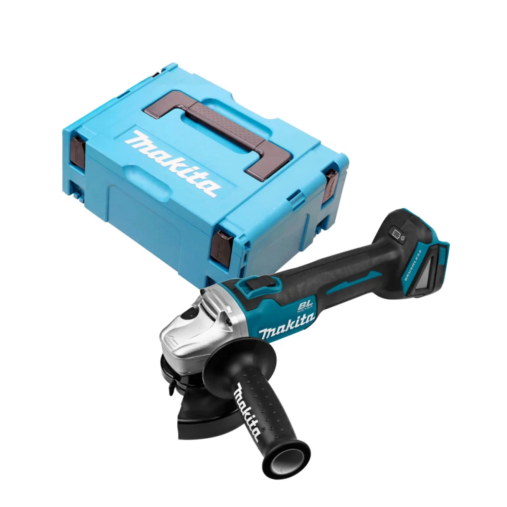 Kit Esmerilhadeira 125mm à Bateria 18V DGA504Z Makita e Maleta Mak-Pac 2