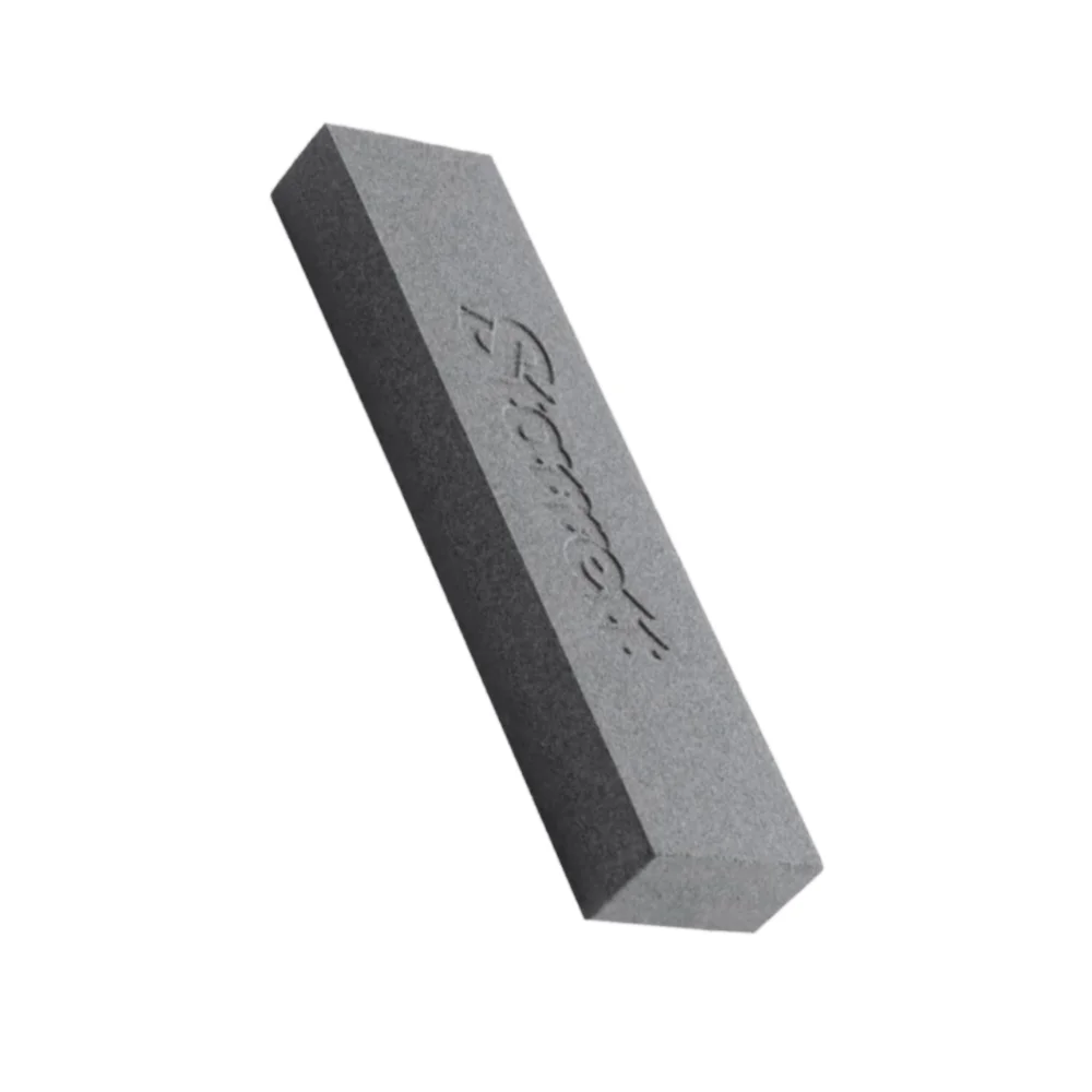 Kit Faca para Carne Lâmina Curvada Larga 10 Pol e Pedra de Afiar Dupla Starrett