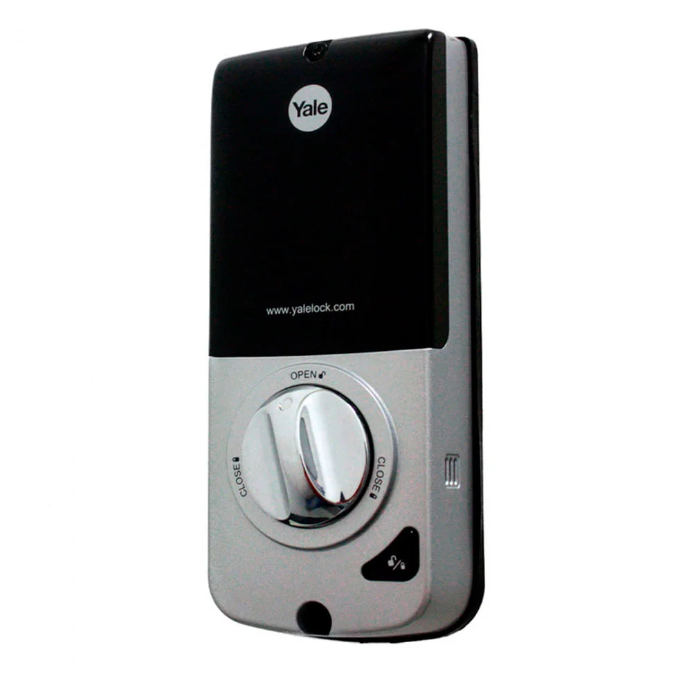 Kit Fechadura Digital com Senha e Cartão YDF 30 RL e Kit Hub Yale Connect Yale