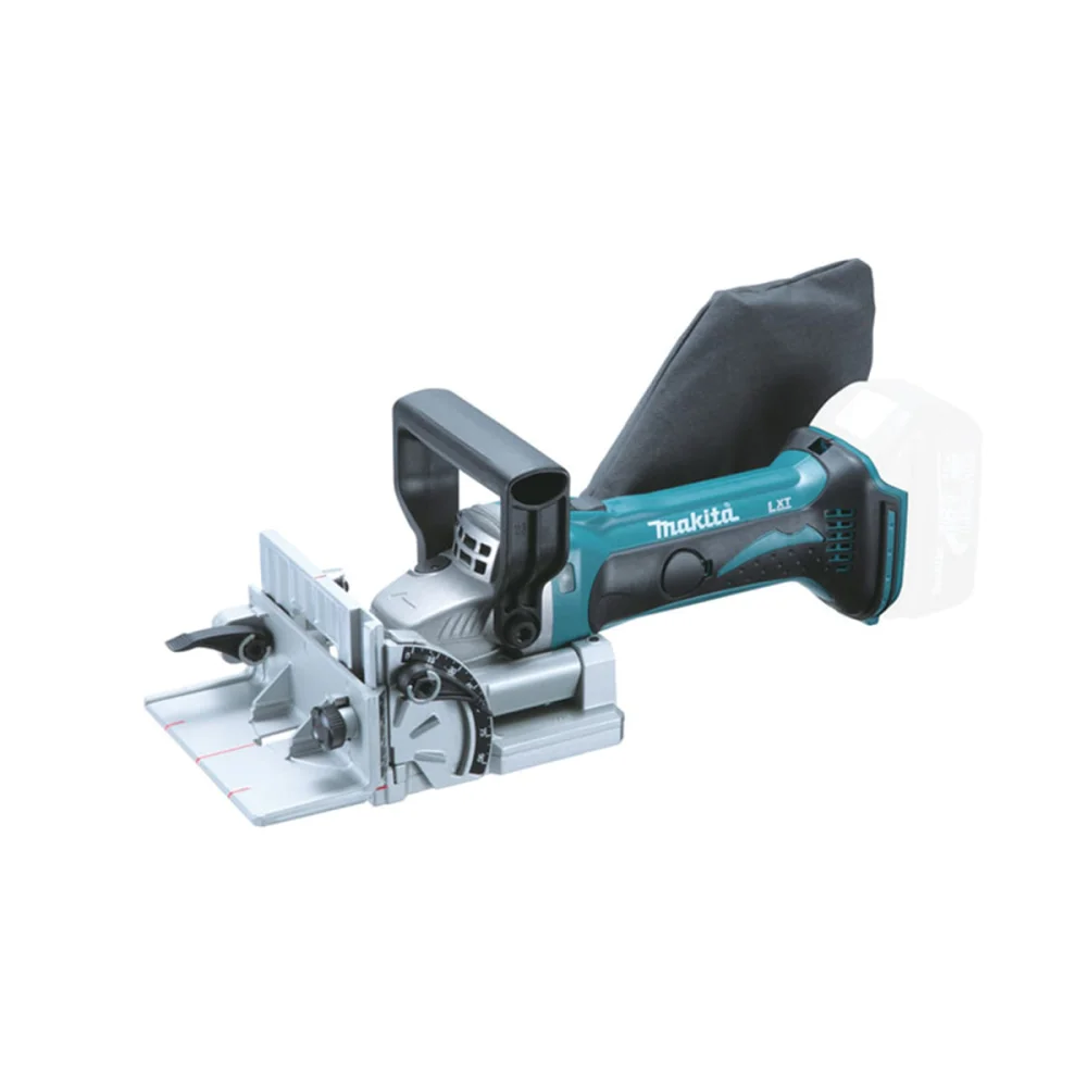 Kit Fresadora de Junção à Bateria DPJ180Z Makita e Bateria e Carregador DC18SD