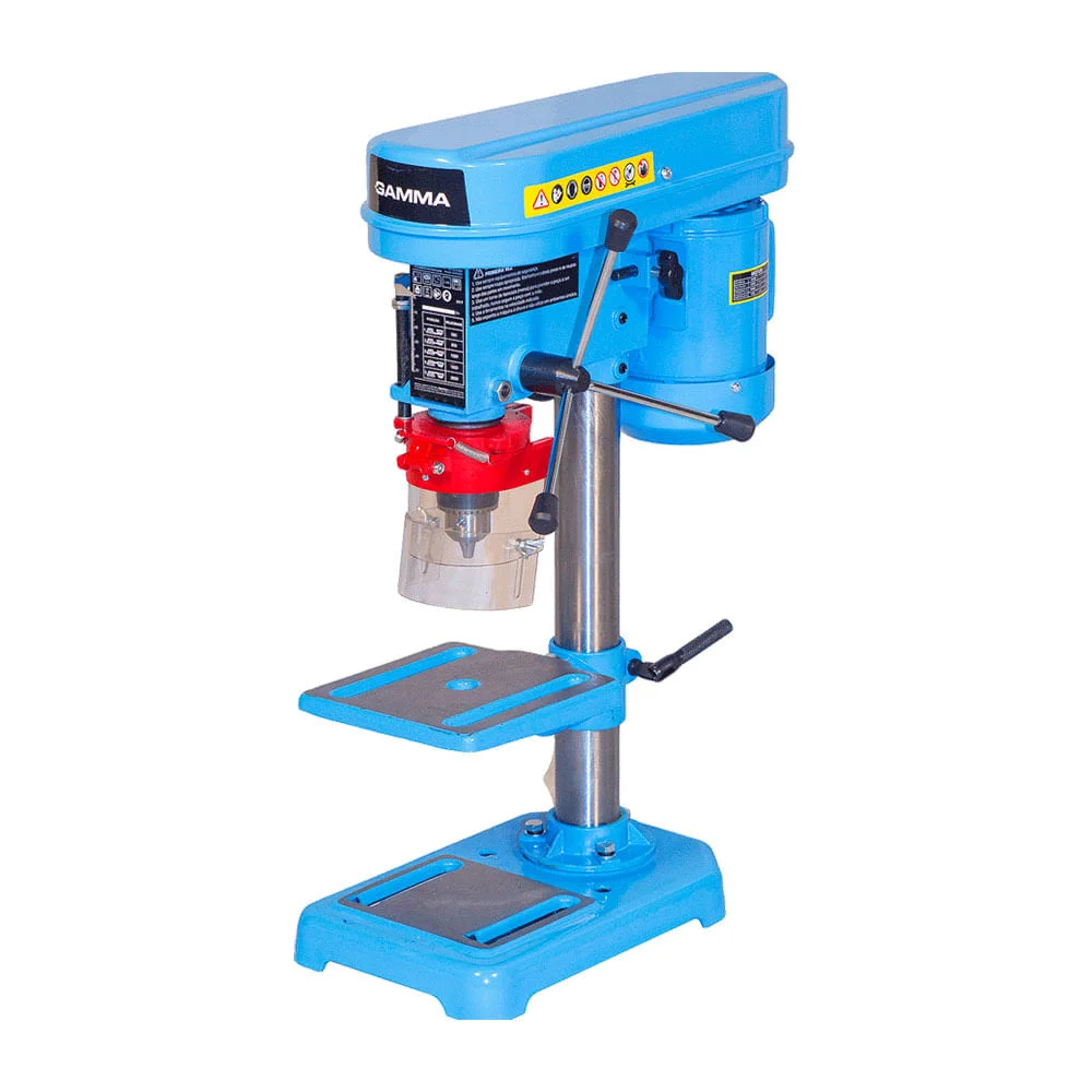 Kit Furadeira de Bancada 13mm G2320BR Gamma e Jogo de Brocas e Bits