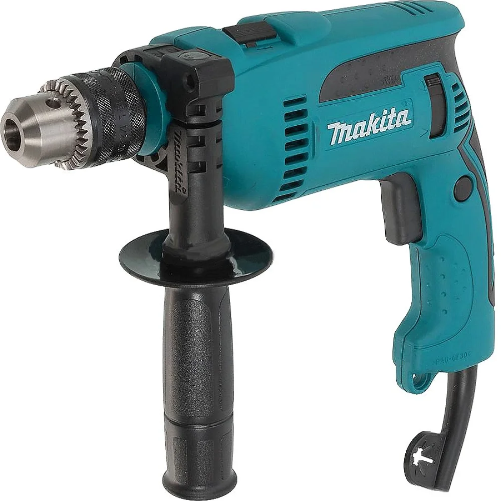 Kit Furadeira de Impacto 13mm 760 Watts HP1640 Makita e Maleta