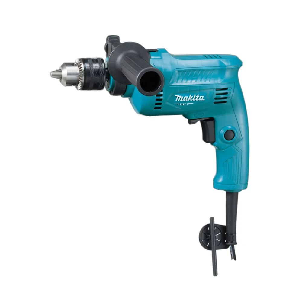 Kit Furadeira de Impacto 500 Watts M0801B Makita e 5 Brocas e Maleta