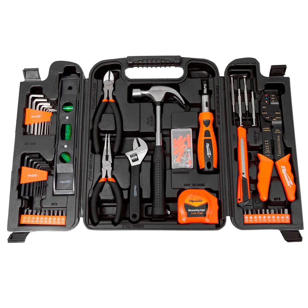 Kit Furadeira de Impacto 500W BTX Belfix e Ferramentas para Montagem 129 Peç