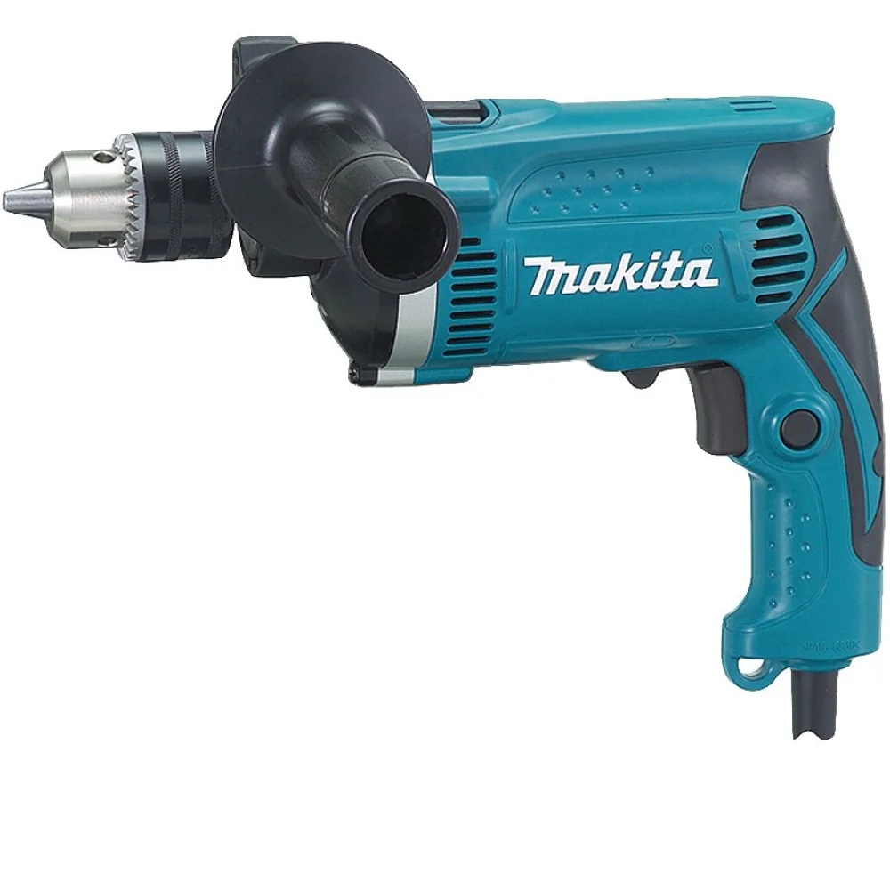 Kit Furadeira de Impacto 710W e Maleta HP1630K Makita e 5 Brocas para Concreto