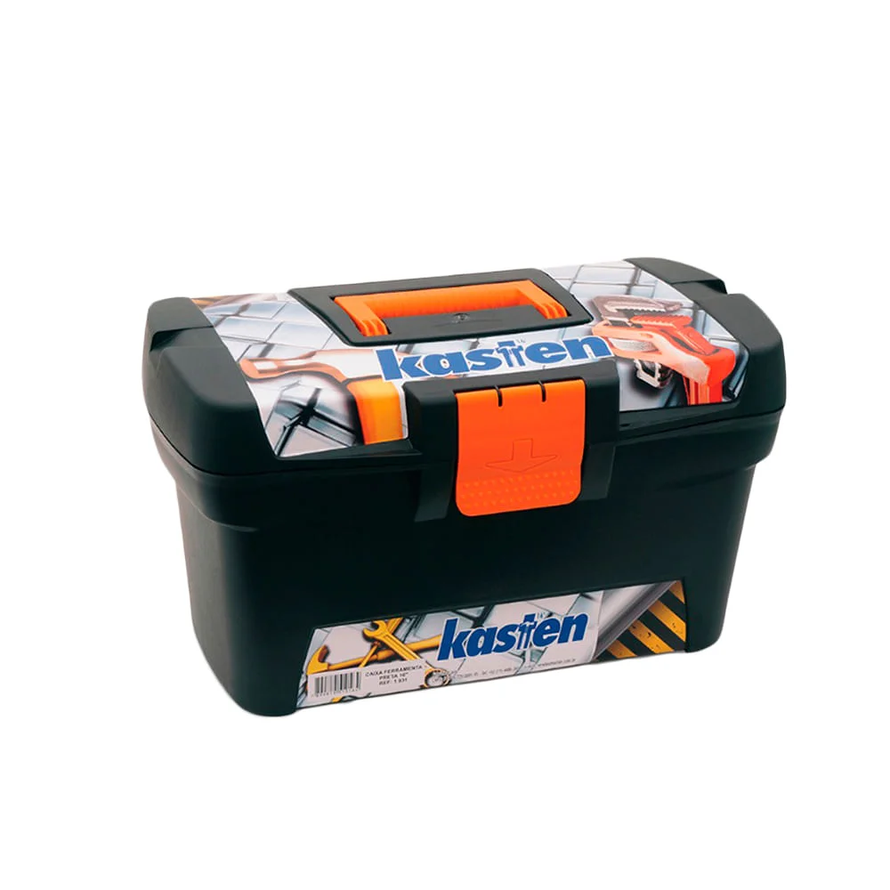 Kit Furadeira de Impacto HP1630SP1A Makita e Caixa de Ferramentas 16 Pol