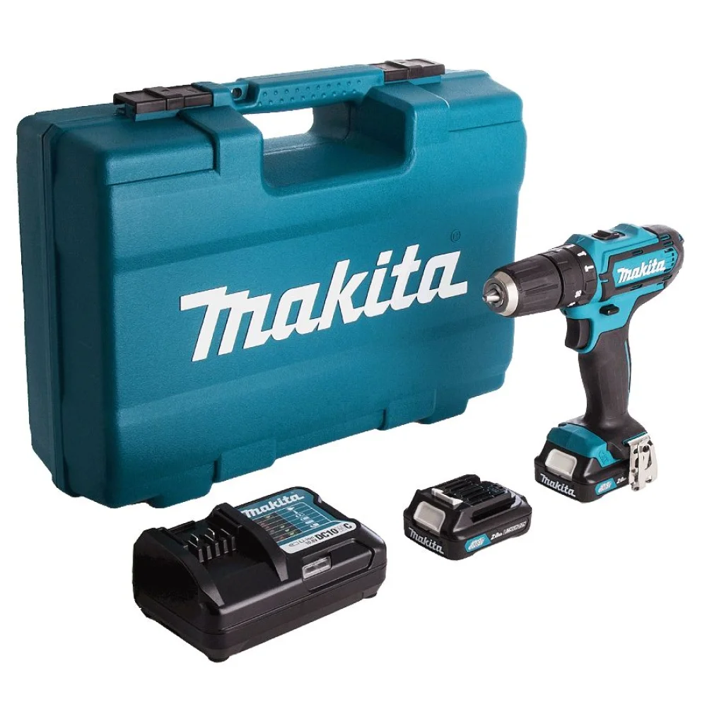 Kit Furadeira de Impacto Parafusadeira a Bateria e Acessórios HP331DWAX1 Makita