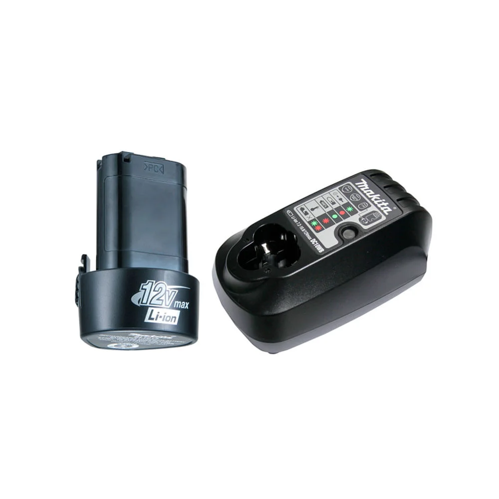 Kit Furadeira Parafusadeira à Bateria DK1493 Makita e Aspirador de Pó