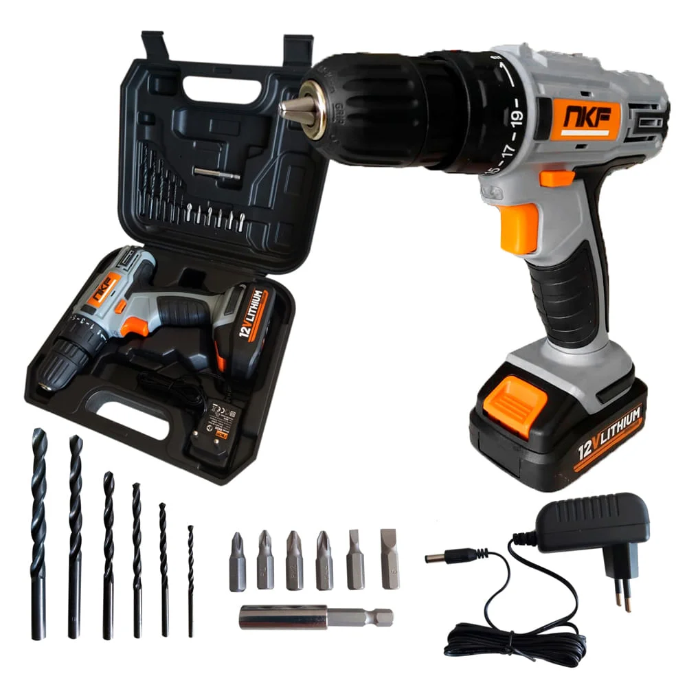 Kit Furadeira Parafusadeira FP12X e Lixadeira M9200G e Plaina M1902G Makita