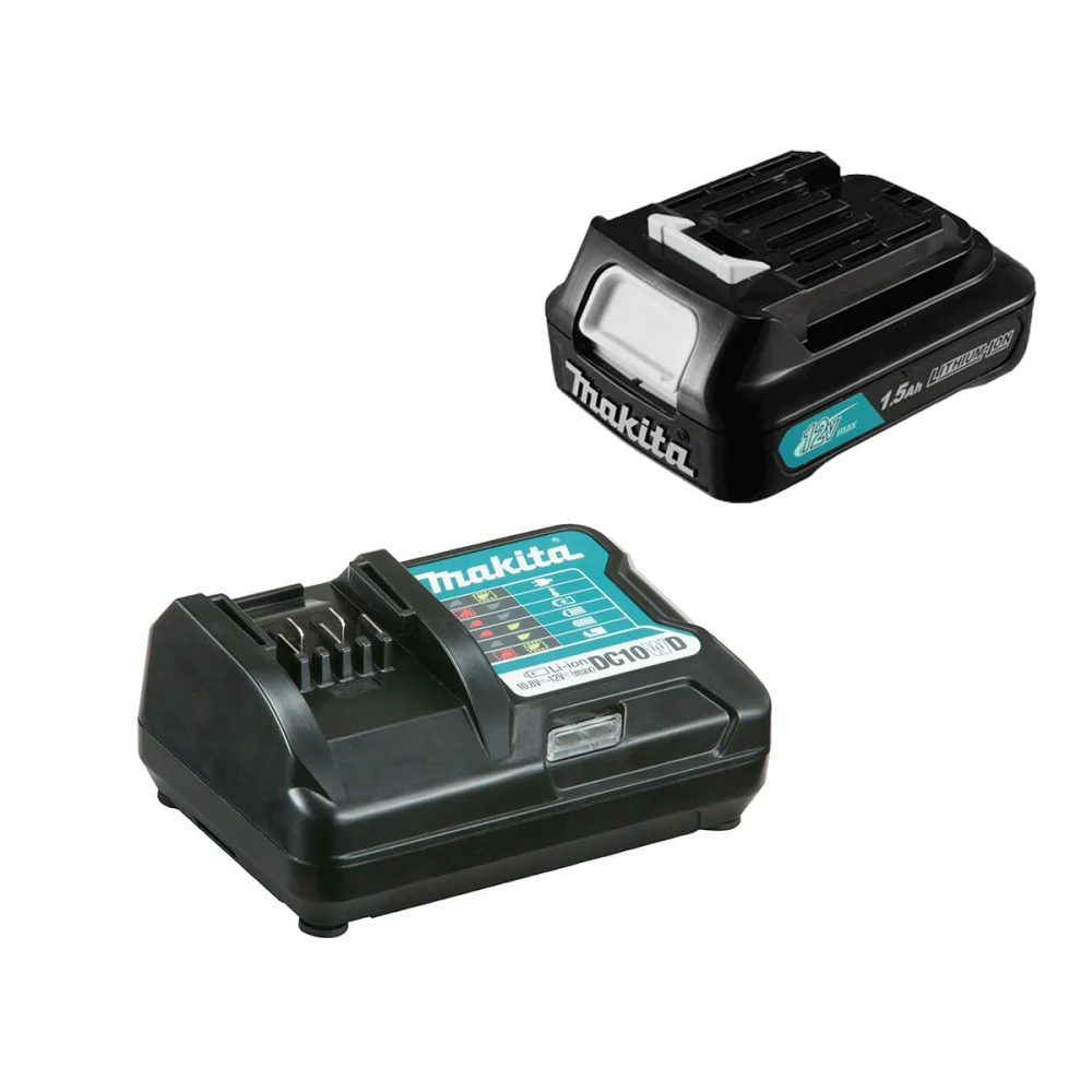 Kit Furadeira Parafusadeira HP332DZ Makita e Bateria 12V e Carregador e Maleta