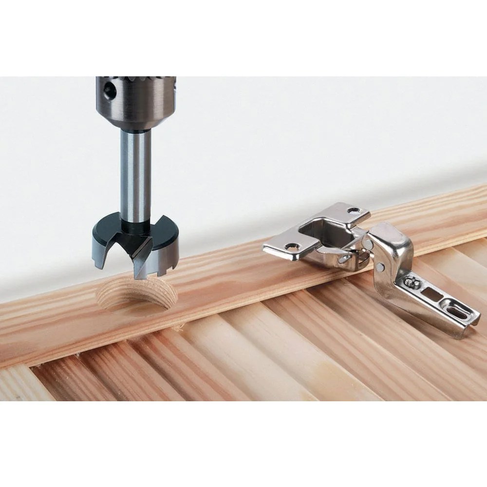 Kit Gabarito de Dobradiç e Broca Forstner 35mm 872800  Wolfcraft