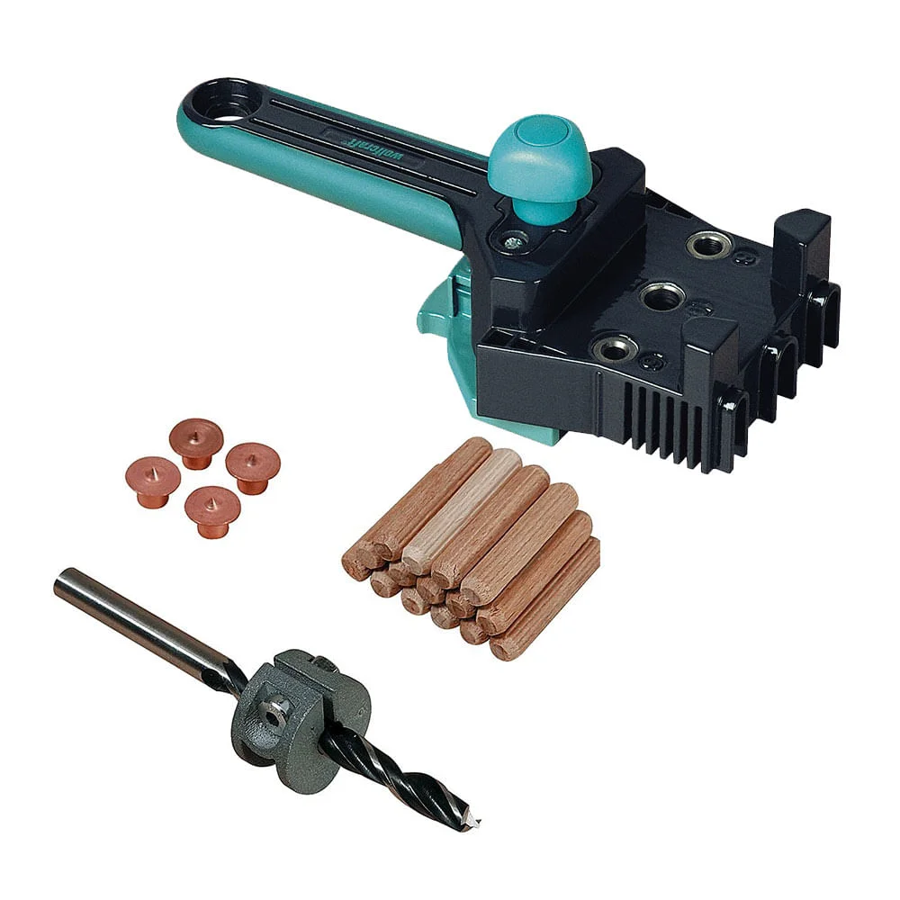 Kit Gabarito para Furação Cavilha 4640 e Conjunto para Cavilhar 2917 Wolfcraft