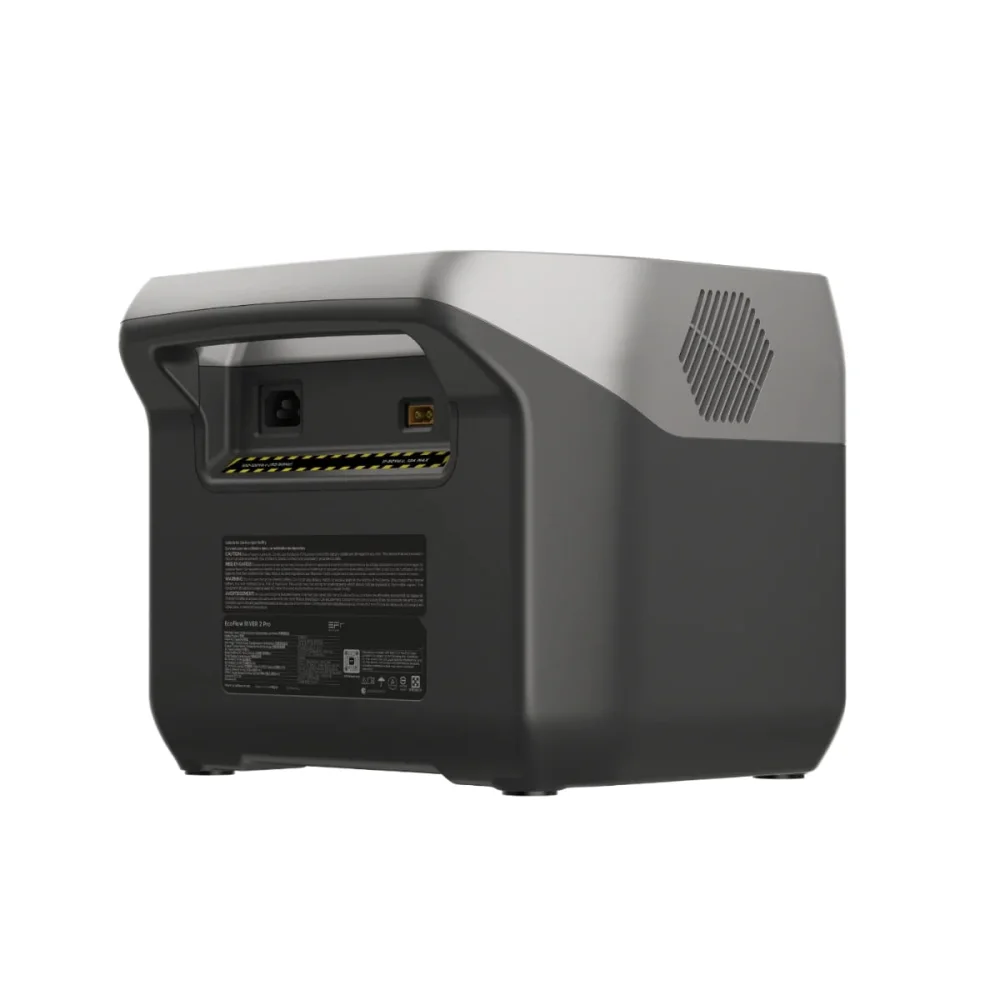 Kit Gerador de Energia 768Wh River 2 Pro e Painel Solar Portátil 60W EcoFlow