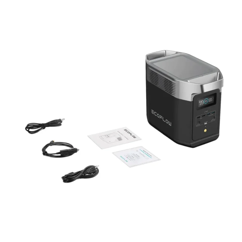 Kit Gerador de Energia Delta 2 e Painel Solar 45W Potrátil EcoFlow