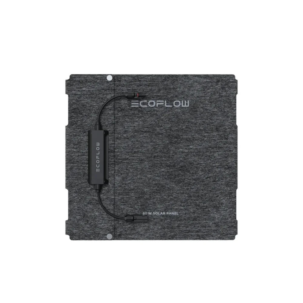 Kit Gerador de Energia Delta 2 e Painel Solar 60W Potrátil EcoFlow