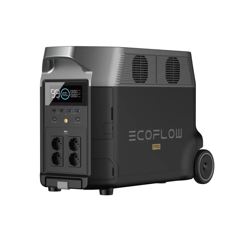 Kit Gerador de Energia Delta Pro e Painel Solar 60W Portátil EcoFlow