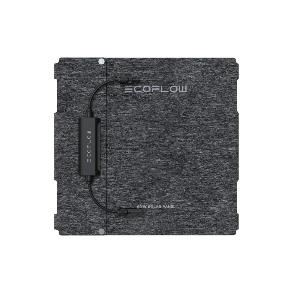 Kit Gerador de Energia Delta Pro e Painel Solar 60W Portátil EcoFlow
