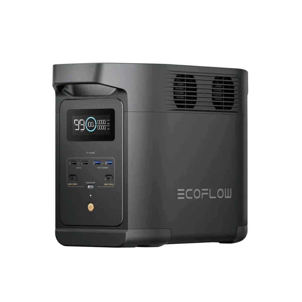 Kit Gerador de Energia Portátil E980 e Painel Solar Portátil 160W EcoFlow