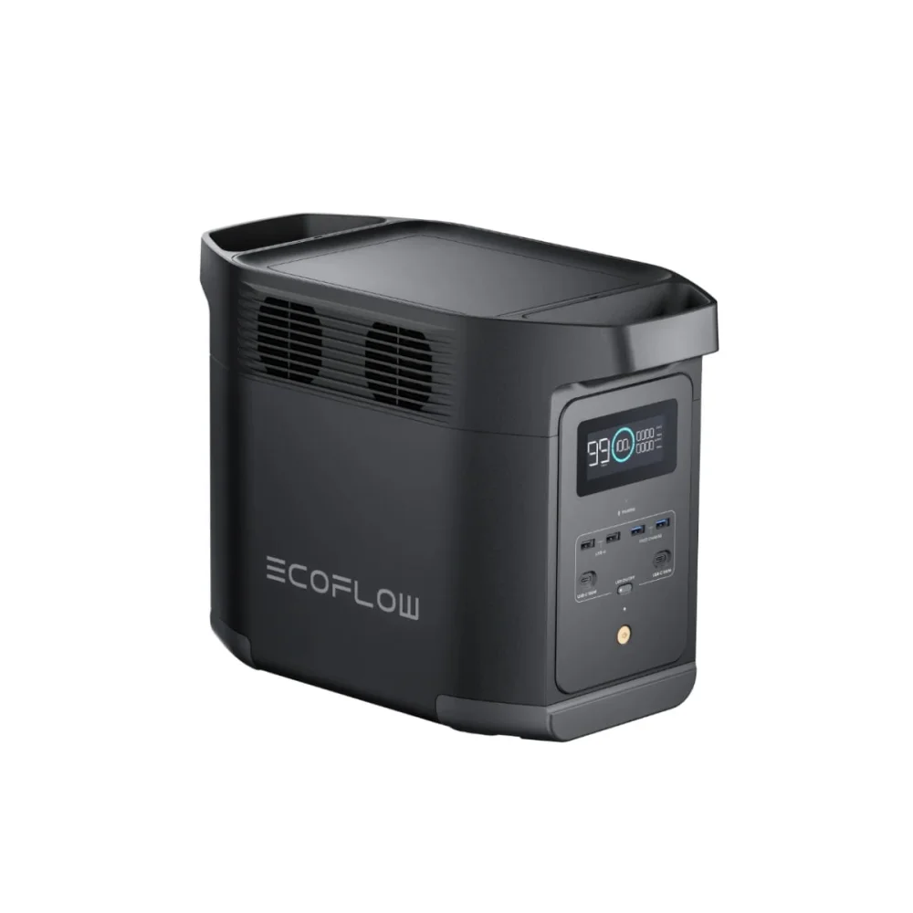 Kit Gerador de Energia Portátil E980 e Painel Solar Portátil 45W EcoFlow