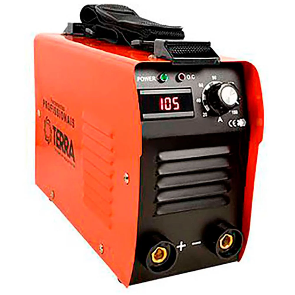 Kit Inversora de Solda TWI-180 Terra e Máscara SR1 e 2 Esquadros Angular 12Kg Bivolt