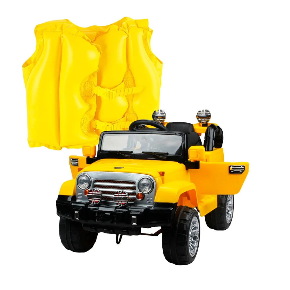 Kit Jipe Elétrico Trilha com Controle Remoto 12V Belfix e Colete Boia Inflável