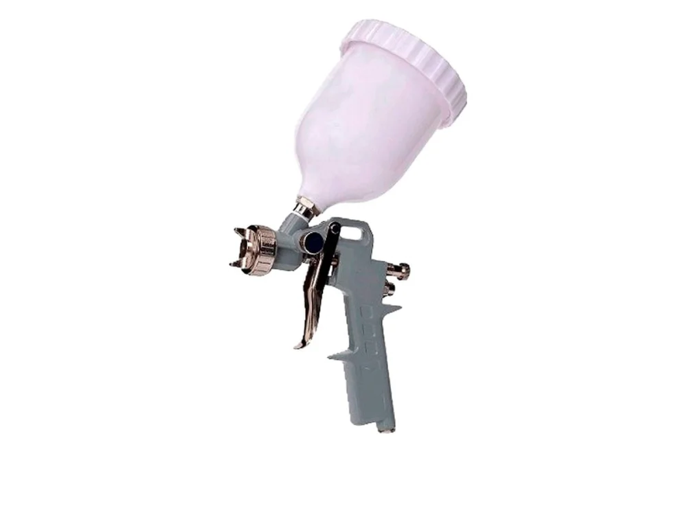 Kit Jogo Acessórios para Compressor e Pistola para Pintura Tanque Alto 600ml