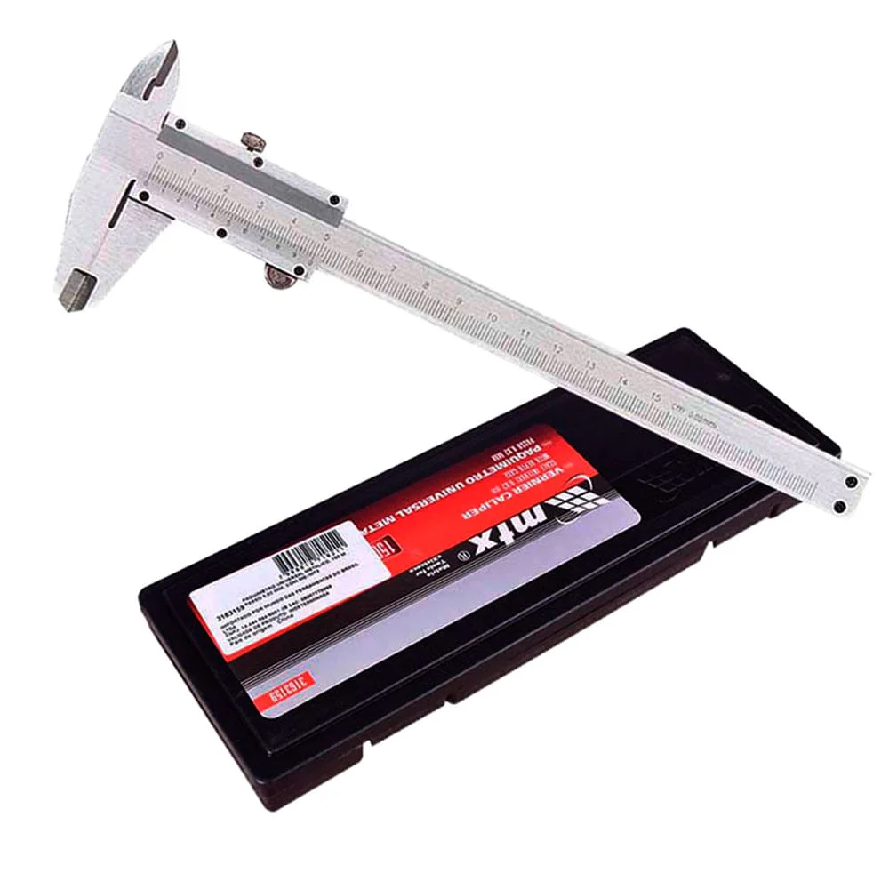 Kit Jogo Ferramentas para Montagem em Bancada e Paquímetro Univiversal 6 Pol