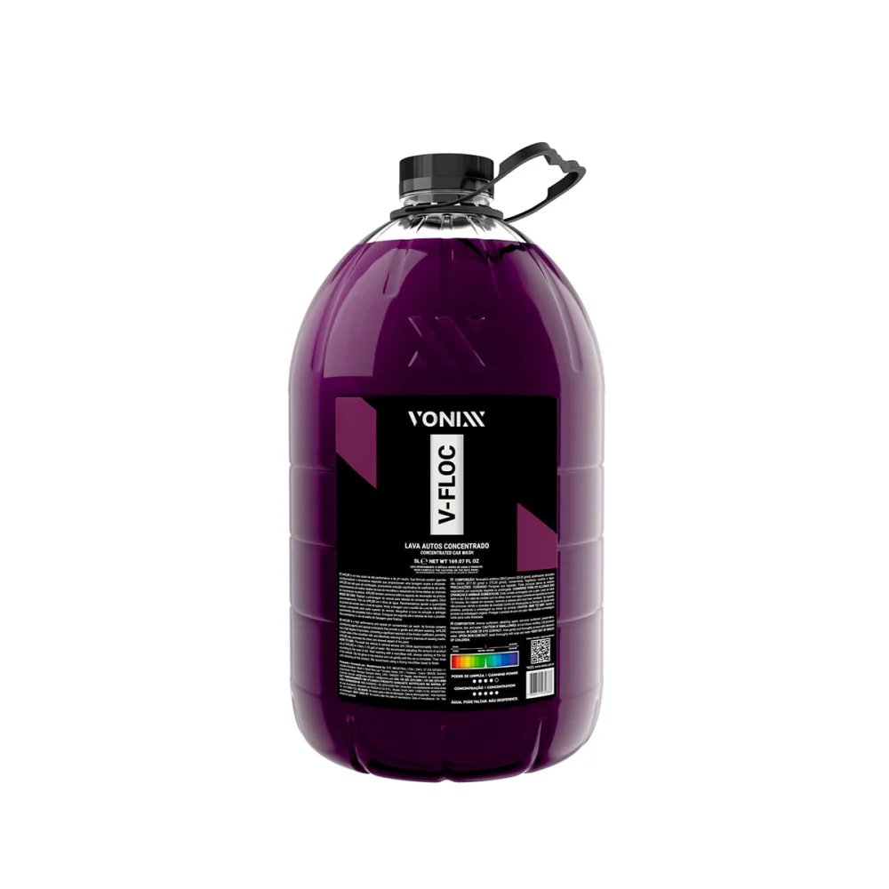 Kit Limpa Baú Motor Chassi Desengraxante 5L Vonixx e Shampoo Automotivo V-Floc