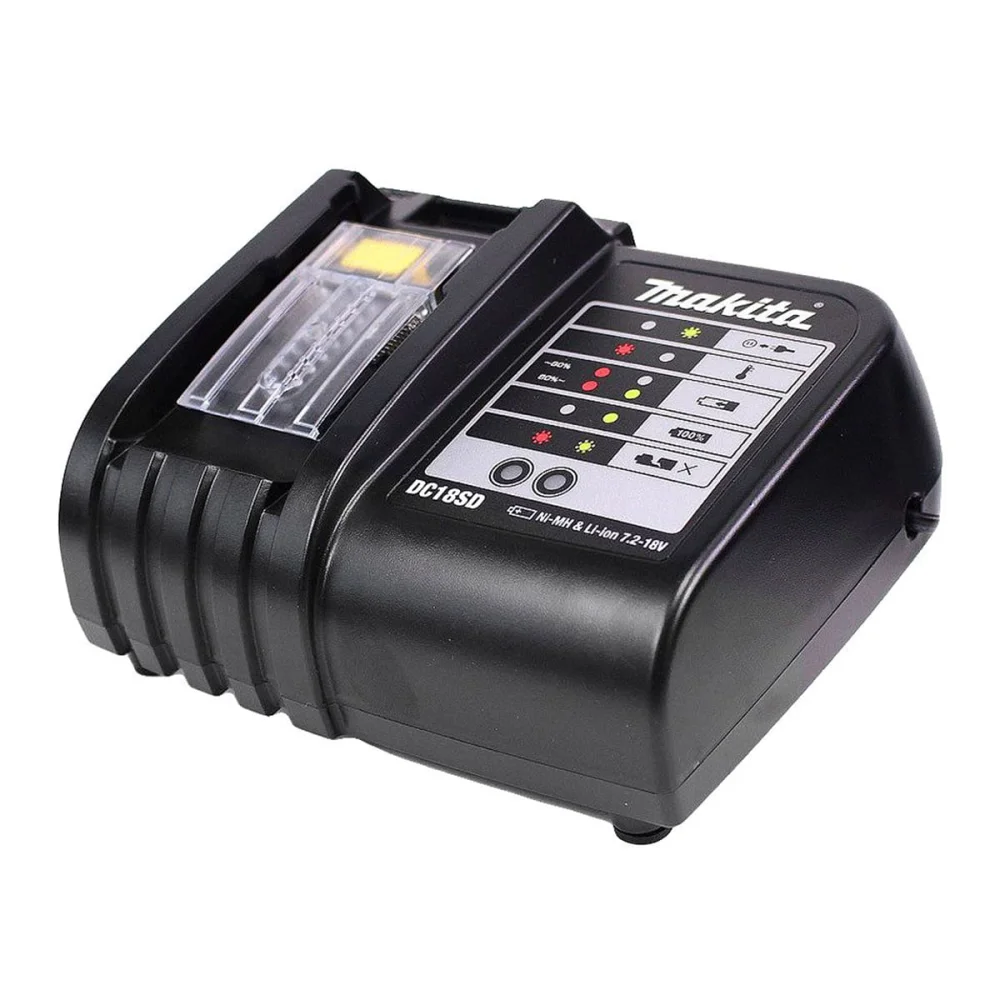 Kit Lixadeira Orbital à Bateria DBO381Z Makita e Bateria 18V 3.0Ah e Carregador