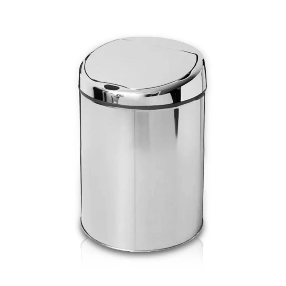 Kit Lixeira Automática com Sensor 3 Litros NKF e Torre de 2 Tomadas e 2 USB Bivolt