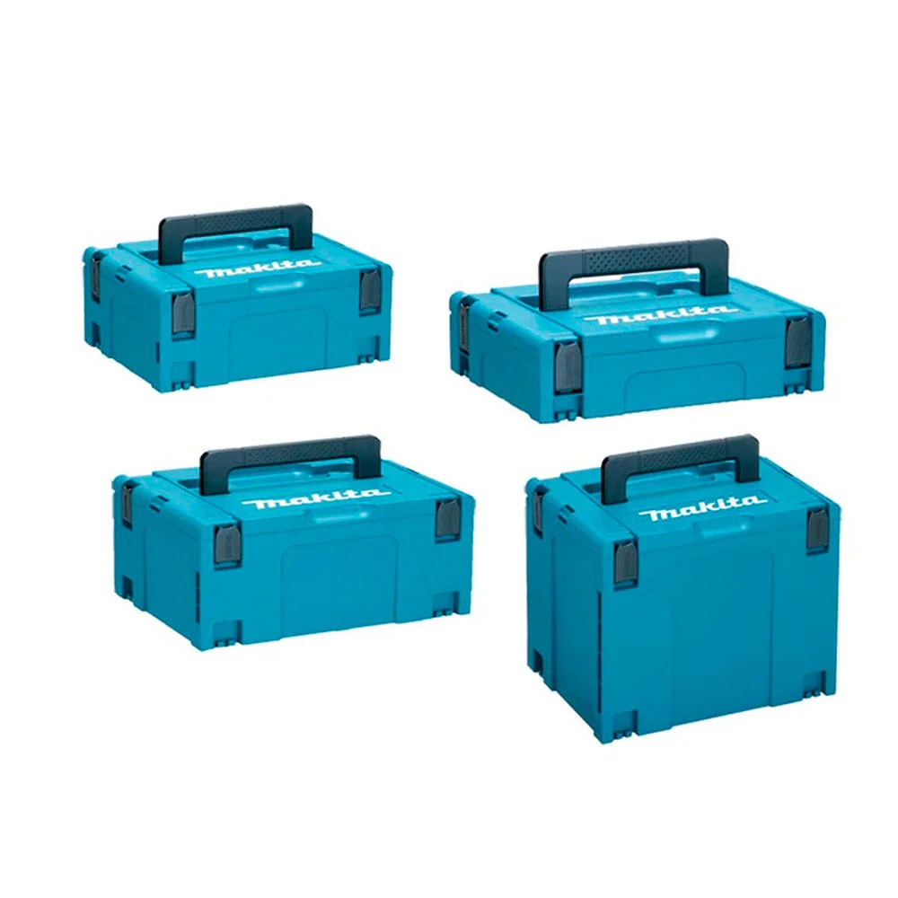 Kit Maletas Modular Mak-Pac Tipos 1 e 2 e 3 e 4 Makita